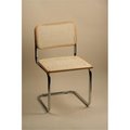 Alston Quality Alston Quality 1-33-BLK Breuer Side Chair Black Cane 1-33/BLK